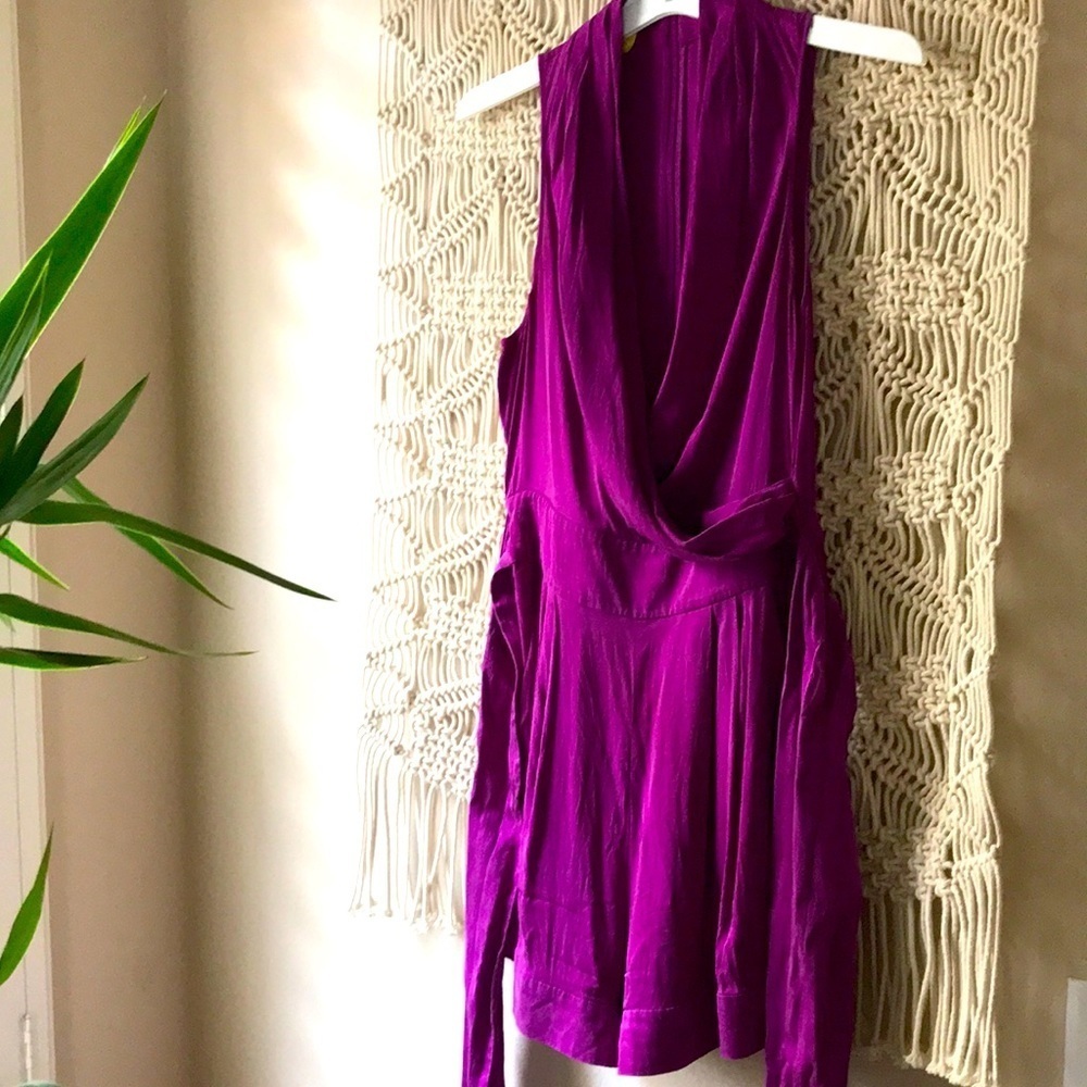 Catherine Malandrino silk jumper